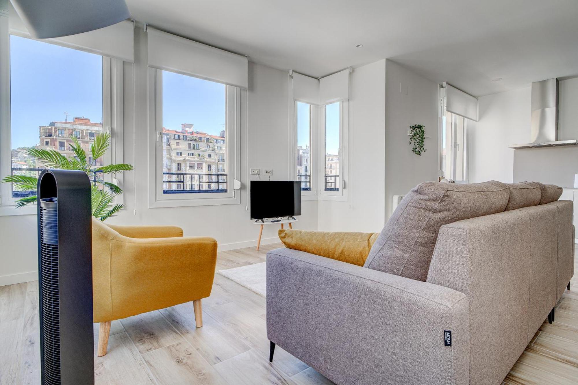 Apartamentos Gran Via By Sanse Holidays San Sebastian Buitenkant foto