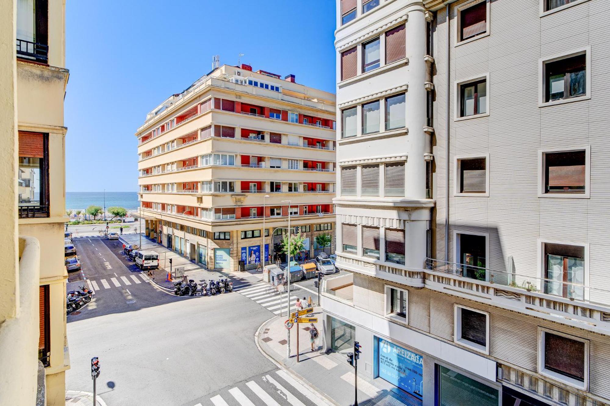 Apartamentos Gran Via By Sanse Holidays San Sebastian Buitenkant foto