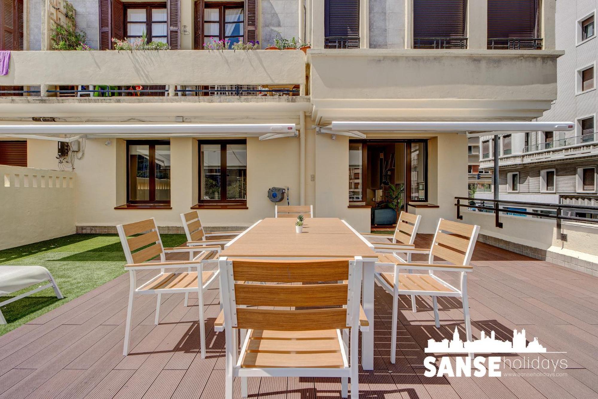 Apartamentos Gran Via By Sanse Holidays San Sebastian Buitenkant foto